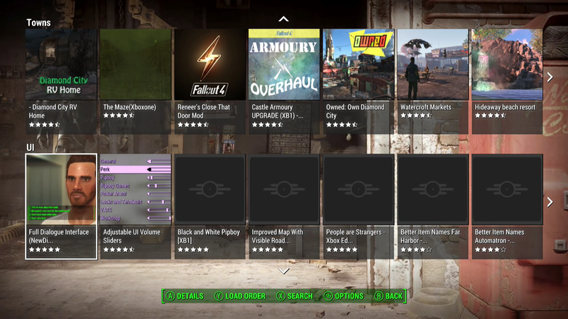 Illustration for article titled The Most Popular Fallout 4 Mods On Xbox One